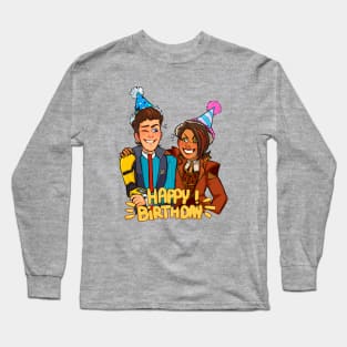 Borderlands Birthday Card Design Long Sleeve T-Shirt